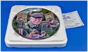 Last Of The Summer Wine Limited Edition Plate - `Compo`