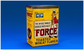 ``Force`` Toasted Wheat Flakes Tin.