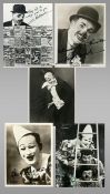 Vintage Photo Album Circus Interest A Collection Of photos Of Famous Circus Clowns & Artists. Some