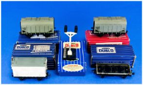 A Collection of Hornby Dublo Precission Super Model Wagons. 4 in total. Comprises a. 20 ton bulk,