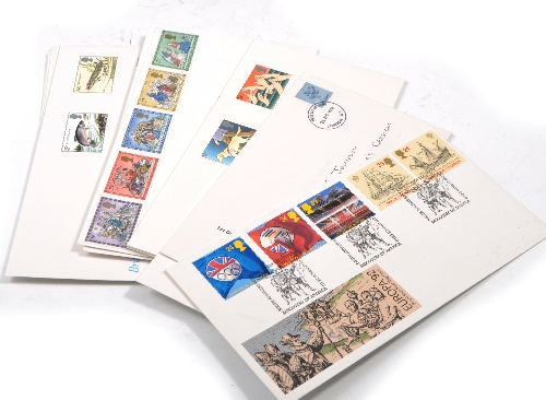 Stamps:  GB first day covers and Isle of Man first day covers