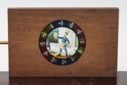 A collection of Victorian / early 20th century hand coloured magic lantern slides, including three