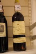 Three bottles of Chateau d`Yquem, Sauternes, including one 1957, upper shoulder, very dark colour;