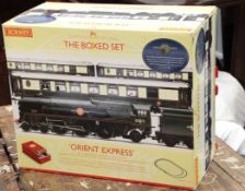 A Hornby OO gauge Orient Express boxed set, includes track and carriages