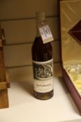 One bottle of Delamain early landed Cognac 1971, landed 1974, bottled 1993 by Eldridge Pope,