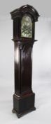 Thomas Wilmshurst, Deal. A George III mahogany eight day longcase clock, the 12 inch arched brass