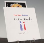 A 2003 Peter Blake Sculpture Show catalogue from the London Institute Gallery, signed by Peter Blake