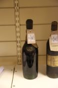 One bottle Cognac Napoleon 1811. Bottled c. late C19th; deep punt; heavily encrusted wax capsule (