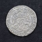 Henry VI Annulet issue groat, c.1427, Calais Mint, MM. cross II, 3.53 g, near EF