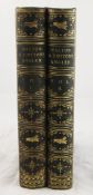 WALTON, SIR ISAAK AND COTTON, C. - THE COMPLEAT ANGLER, 2 vols, 4to, half morocco, 1860
