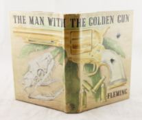 FLEMING, IAN - THE MAN WITH THE GOLDEN GUN, 1st edition, original cloth, in wrapped d.j., Cape,