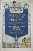 An FA Cup programme, April 28th, 1923, "White Horse" Final Bolton Wanderers (2) v West Ham United (