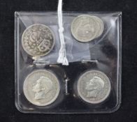 Seven Victoria to Queen Elizabeth II maundy sets, 1874, 1858, 1883, 1893, 1888, 1942 and part set