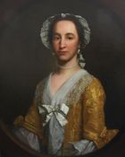 Francis Milner Newton (1720–1794)oil on canvas,Portrait of Johanna Warner,30 x 25in.