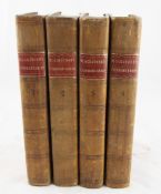 BLACKSTONE, SIR WILLIAM - COMMENTARIES, 4 vols, 8vo, old calf, 1787