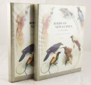 IVEDALE, TOM - BIRDS OF NEW GUINEA, 2 vols, half morocco in wrapped d.j., Melbourne 1956