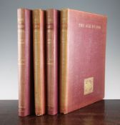 MACQUOID, PERCY. A HISTORY OF ENGLISH FURNITURE, 4 vols, (i) The Age of Oak (ii) The Age of