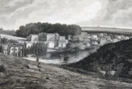 AMSINCK, PAUL - TUNBRIDGE WELLS AND ITS NEIGHBOURHOOD, quarto, half calf, 31 plates, London 1810 and