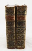 MILTON, JOHN - WORKS, 2 vols, 8vo, half calf, 1753