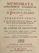 FOY-VAILLANT, JEAN - NUMISMATA IMPERATORUM ROMANORUM, vol 2 only, octavo, Paris 1694, TOSCANELLA,