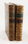 DARWIN, CHARLES - THE DESCENT OF MAN, 1st edition, 2 vols, 8vo, half calf, one with cover missing,
