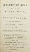 GILPIN, WILLIAM - OBSERVATIONS ON THE RIVER WYE, 1st edition, calf, 15 plates, London 1782