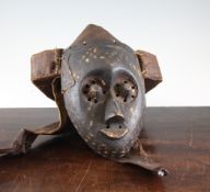 A Kuga Ngeende Pwoom Itok mask, Democratic Republic of Congo, 13.5in. A Kuga Ngeende Pwoom Itok