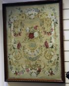 A 20th century Aubusson tapestry wall hanging, 7ft 10in. x 5ft 5in. A 20th century Aubusson tapestry