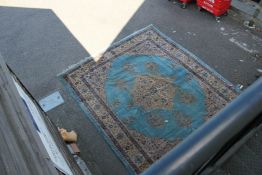 A Turkish carpet, 14ft 10in by 12ft. A Turkish carpet, with central foliate medallion surrounded