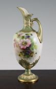 A Royal Worcester small ewer, date code for 1908, 8.5in. A Royal Worcester small ewer, date code for