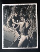 Greg Gorman (b.1949) Male nudes; `Aaron in shower`, `Jeff and Troy`, `Tim Pohl`, & `Mickey with