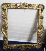 A Sunderland style carved giltwood picture frame, c.1700 A Sunderland style carved giltwood