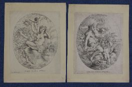 Cornelius Schut (1597-1655) including `Mars, Flora, Venus` and `Bacchus Ceres Pomona`, largest 9.5 x