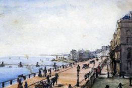 William Makepeace Thackeray (1811-1863) Brighton from The Royal Crescent Hotel, July 17th 1859, 3