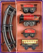 A collection of Hornby O gauge railway engines and accessories, A collection of Hornby O gauge