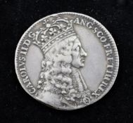 Charles II Coronation 1661. An official silver medal by T.Simon, crowned and draped bust right,