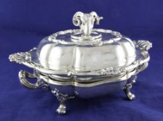 A good Victorian silver entree dish/tureen and cover, by John Samuel Hunt (ex Storr, Mortimer &