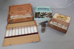 A quantity of entomology ephemera, includes a collection of beatles, grasshoppers and other insects,