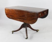 A Regency mahogany Pembroke table 3ft 2in.