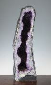 A large amethyst geode, 25in.