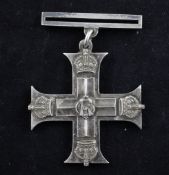 An undated George V Military Cross