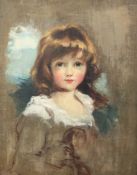Attributed to Sir Thomas Lawrence (1769-1830)oil on canvas,Sketch of a boy,23 x 19in.