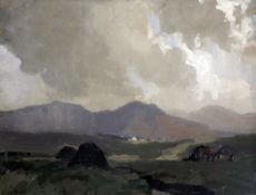 § James Humbert Craig (1878-1944)oil on board,Donegal landscape,signed,15 x 20in.