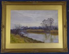 George Gordon Fraser (1854-1895)watercolour,Arundel Castle,signed,14.5 x 21in.