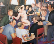 Beryl Cook (1926-2008)limited edition print,`Lunchtime Refreshment`,signed in pencil,19.5 x 24in.