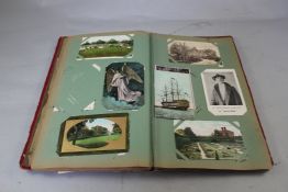 A collection of various postcards, mainly topographical, includes actors and actresses and a small