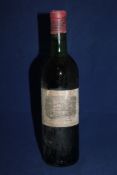 One bottle of Chateau Lafite 1967, Premier Cru Classe, Pauillac; top shoulder, label soiled and