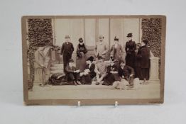 Royal Interest: A photograph of Prince Edward, late King Edward VII, with other Royals at the home