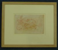 Old Mastersanguine chalk,Figure study,5.75 x 9in. Starting Price: £160