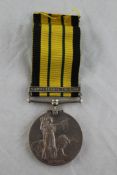 An Africa General Service medal with Somaliland 1902-04 clasp to Sepoy Harnam Singh, 27th Punjabis